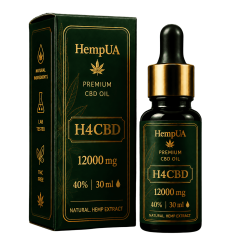 H4CBD олія 40% (12000 мг / 30 мл)