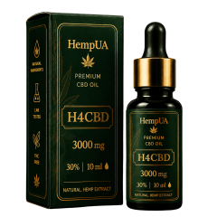 H4CBD олія 30% (3000 мг / 10 мл)
