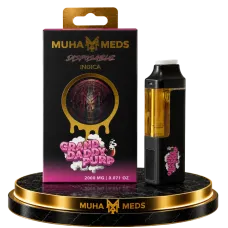 CRD Вейп 95% / Терпены 5% / 2 мл / Вкус: GRAND DADDY PURP/ Muha meds