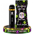 H4CBD Вейп 95% / Терпены 5% / 1 мл / Вкус: N.YC SOUR / Muha meds X Pack Man